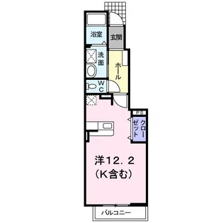 フォーゲルA【1階】の間取り