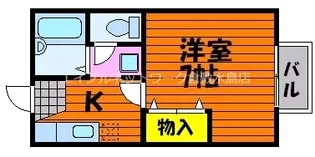 1Kの間取り画像
