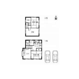 佐藤末房住宅の間取り