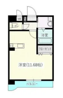 なかよしマンション塩上【4階】の間取り
