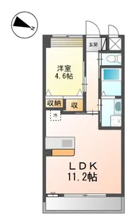 ショコラ【2階】の間取り