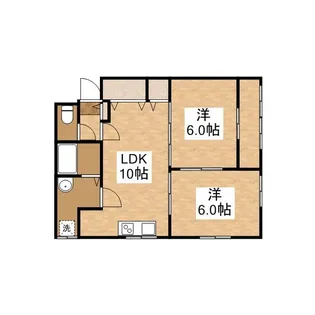 メゾンエル沖野上【3階】の間取り