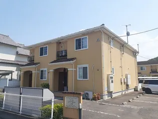 リバーヒルA【1階】の外観