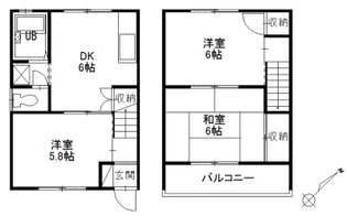コンフォートハイツの間取り