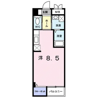 メゾン グランディール【3階】の間取り