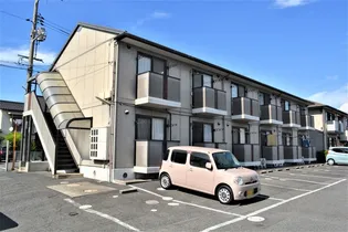 ウエストパレス B【2階】の外観