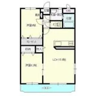 FieldⅡ 【2階】の間取り