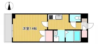 1Kの間取り画像