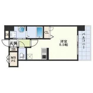 SWISS NISHIGAWA【3階】の間取り