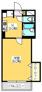グランドジョラス【3階】の間取り