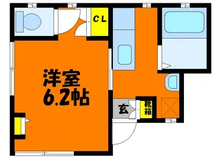 ミニハウス【102号室】の間取り