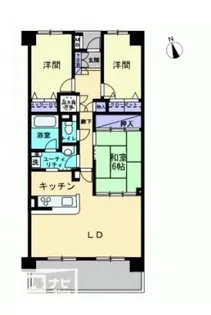 NCRE東山崎【2階】の間取り