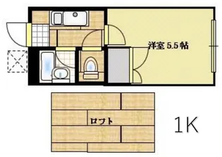 引野プラザ・ドゥ・オーロラA棟【205号室】の間取り
