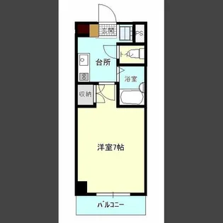 フルリール松浦【3階】の間取り