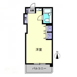 トリン錦町【205号室】の間取り
