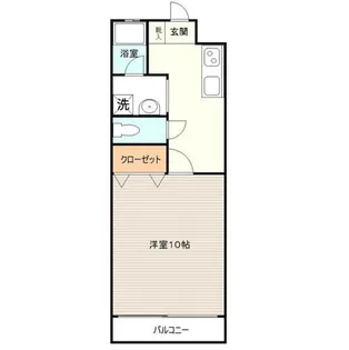 クリエイティブ河田【2階】の間取り