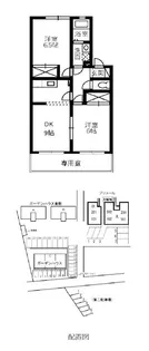 プリメールA【1階】の間取り