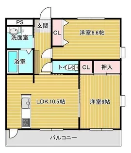 コーナス木太S【1階】の間取り
