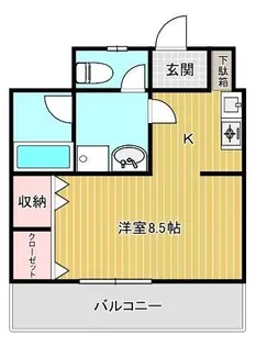 リモージュ【1階】の間取り