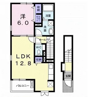 リヴェール【2階】の間取り
