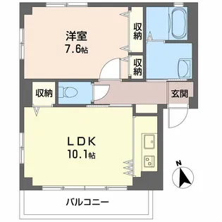 Fo.Lohas【3階】の間取り