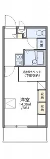 レオパレスカサ エスペランサ【2階】の間取り