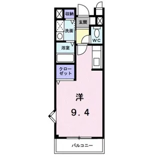 サニー・サイド3883 C【1階】の間取り
