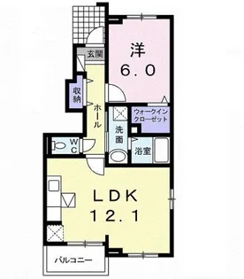 ラベリー・サイル Ⅰ【1階】の間取り