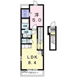 ルミエール【2階】の間取り