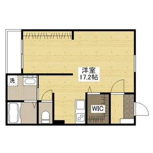 Lien南本庄【102号室】の間取り