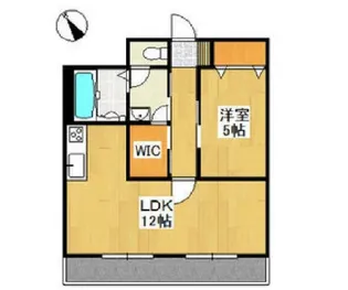 エストレーラ倉敷【801号室】の間取り