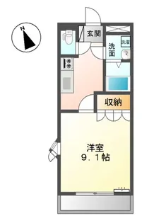 ハイムアンシャンテ【2階】の間取り