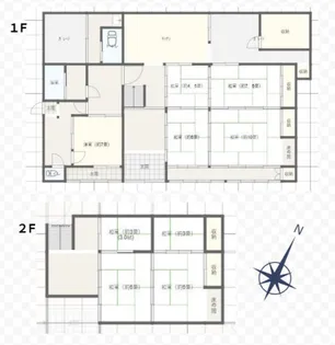 岡山県浅口市寄島町【一戸建】の間取り