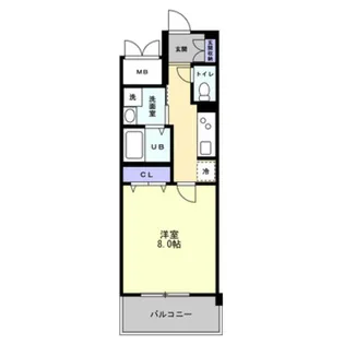S-RESIDENCE中新町avelis【10階】の間取り
