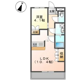 プロニティーMABI 2【2階】の間取り