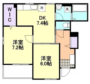 ピュアレスト【1階】の間取り