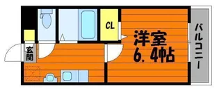 プリマローズ日ノ出町【2階】の間取り