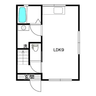 岡山県岡山市南区西高崎【タウンハウス】の間取り