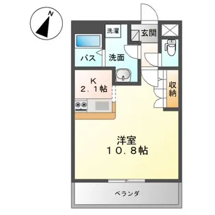 ミサオエンジェル【1階】の間取り