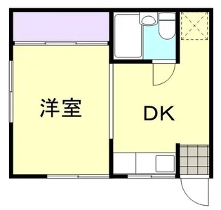 藤原マンション【1階】の間取り