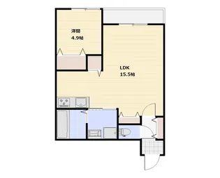 グランデール【2階】の間取り