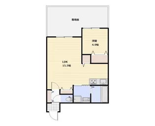 グランデール【3階】の間取り