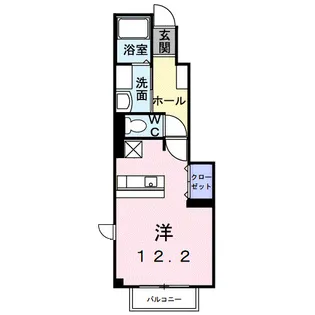 アベニューみなみ【1階】の間取り