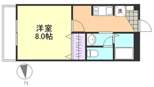ハイツ・サンシャイン【3階】の間取り