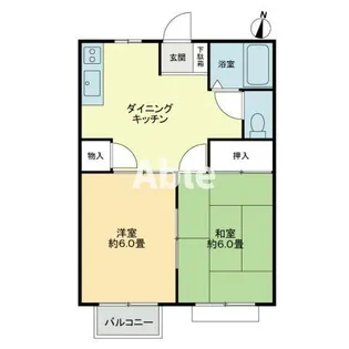 フォブールホロニックA【2階】の間取り