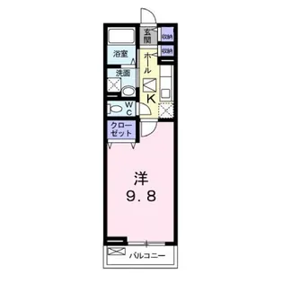 アンジュ【1階】の間取り