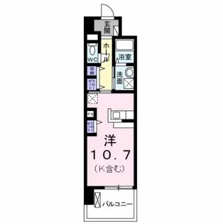 ケイマイティ【6階】の間取り