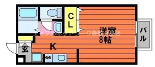 セジュール酒津【1階】の間取り
