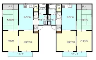 サンクレストVII【2階】の間取り