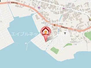 アパートメント明石 A【2階】の地図